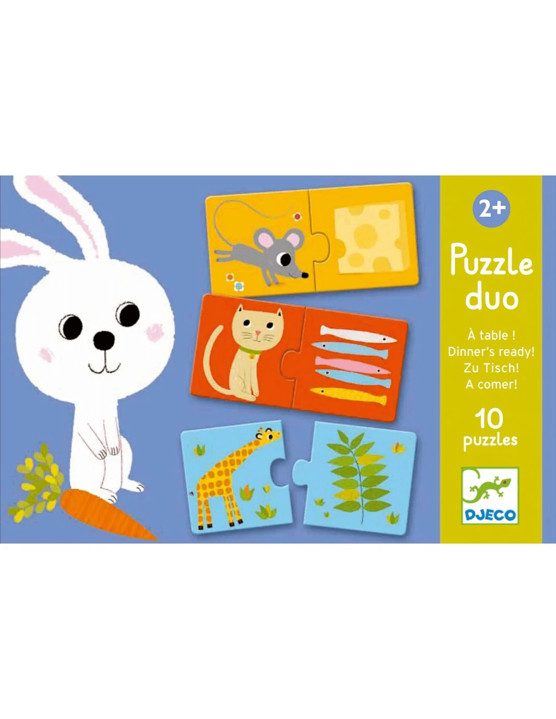 djeco puzzel duo diner's ready