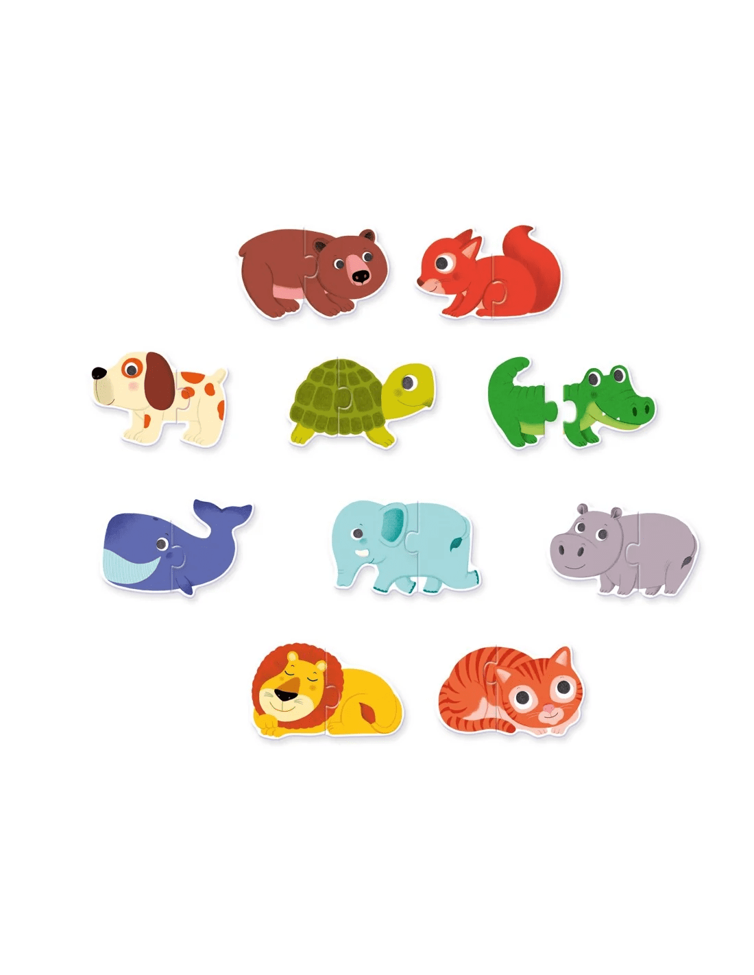 djeco puzzel duo dieren