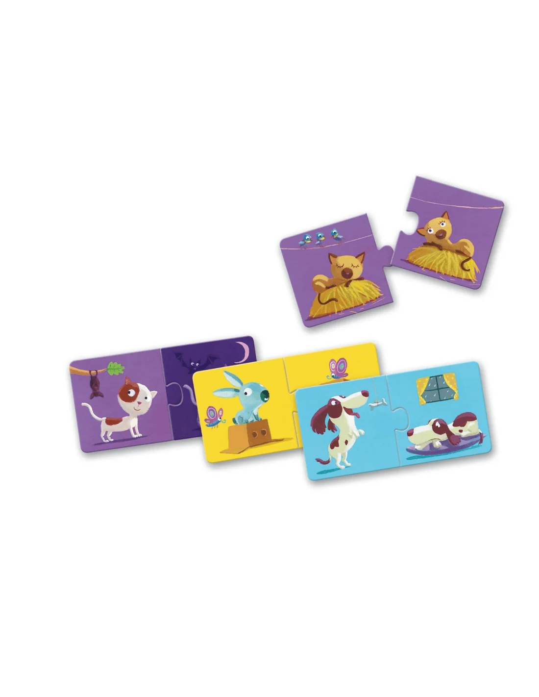 djeco puzzel duo tegenstellingen