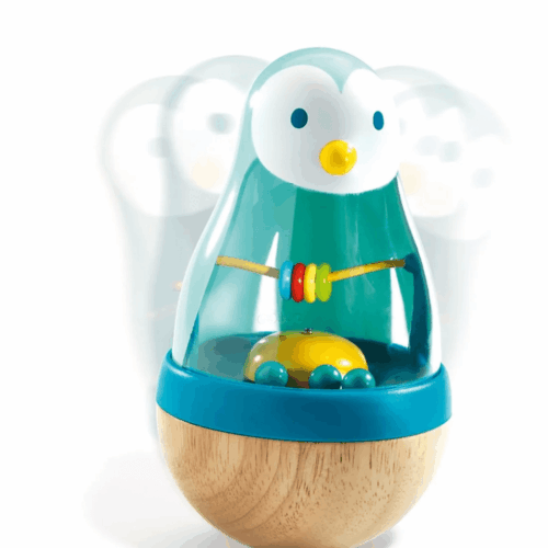 djeco tuimelaar roly poly pingui