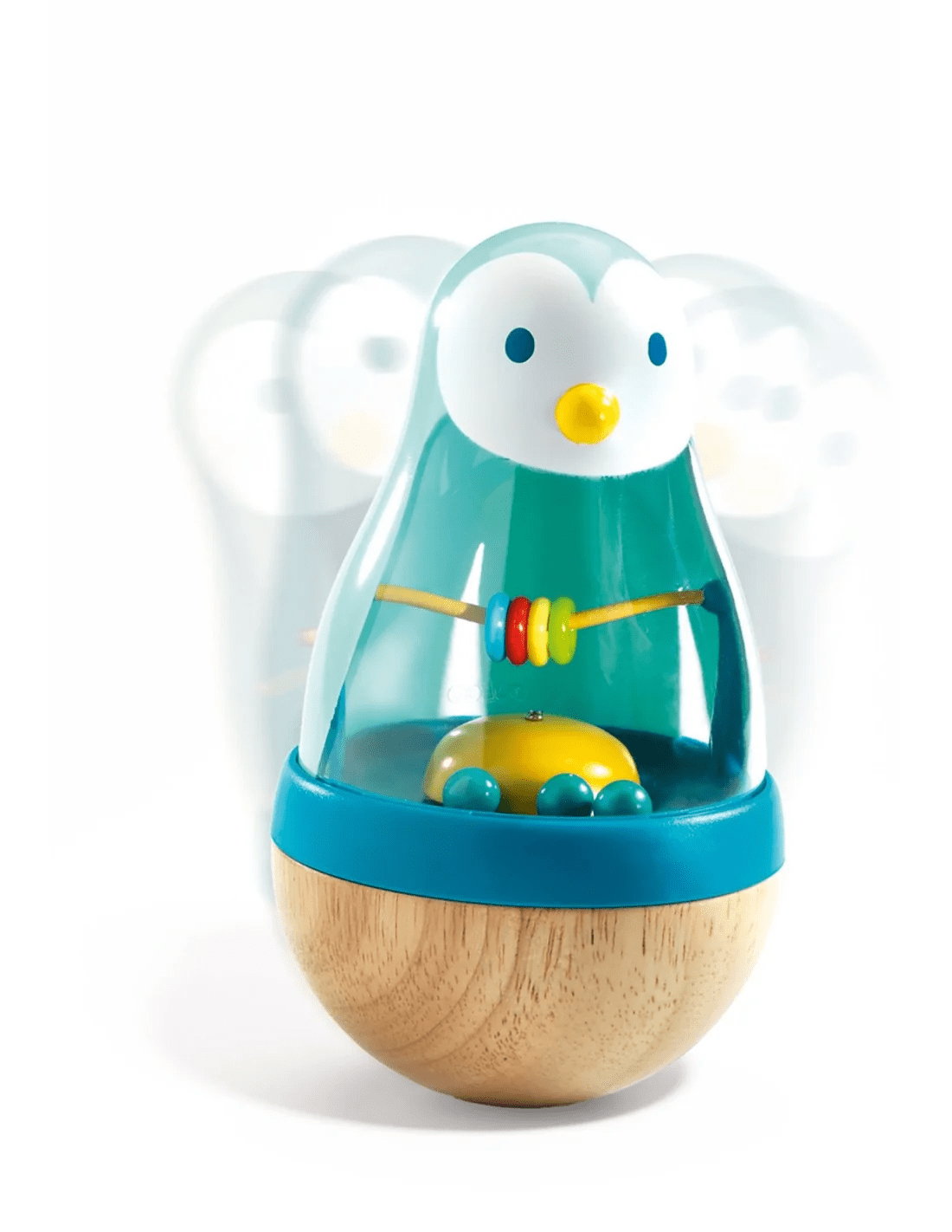 djeco tuimelaar roly poly pingui