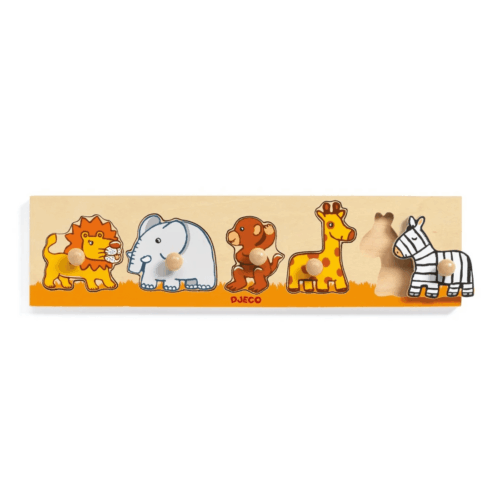 djeco houten legpuzzel savanne
