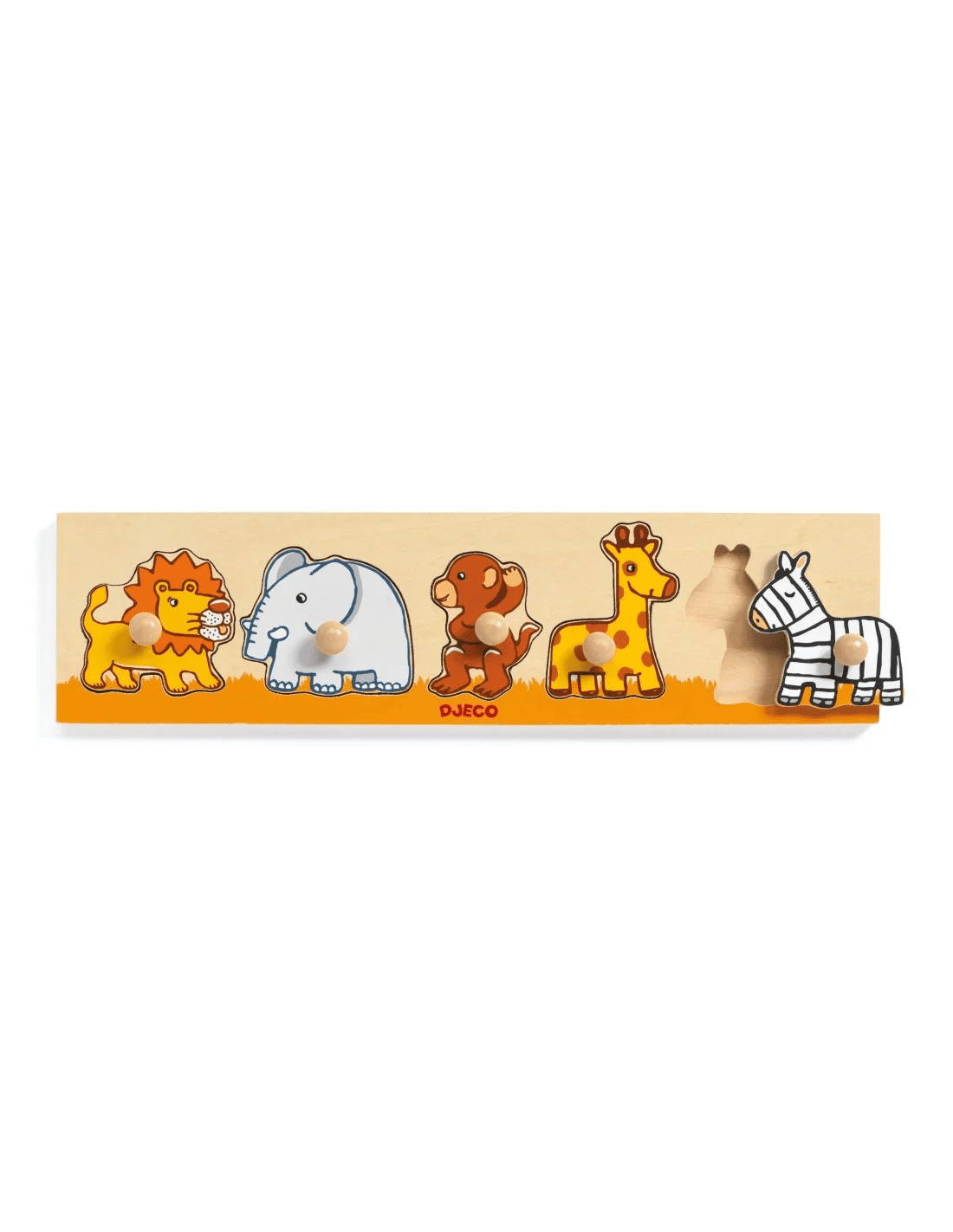 djeco houten legpuzzel savanne