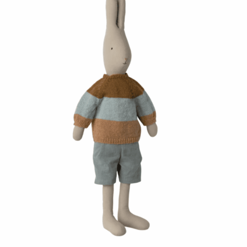 maileg rabbit, size 5 classic sweater and short