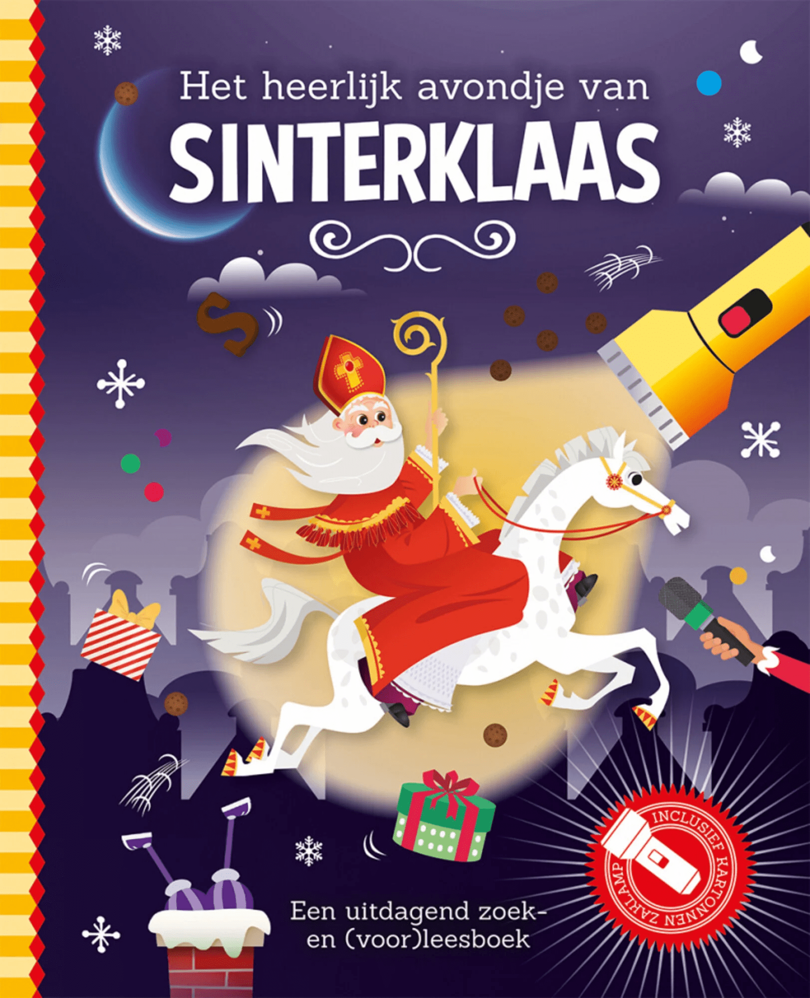 zaklampboek het heerlijk avondje van sinterklaas
