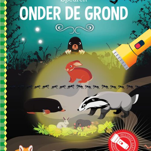 zaklampboek speuren onder de grond