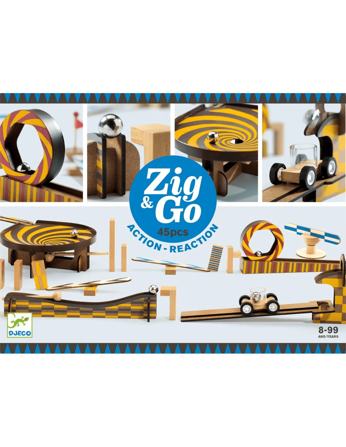 djeco zig & go bouwen 45 pcs