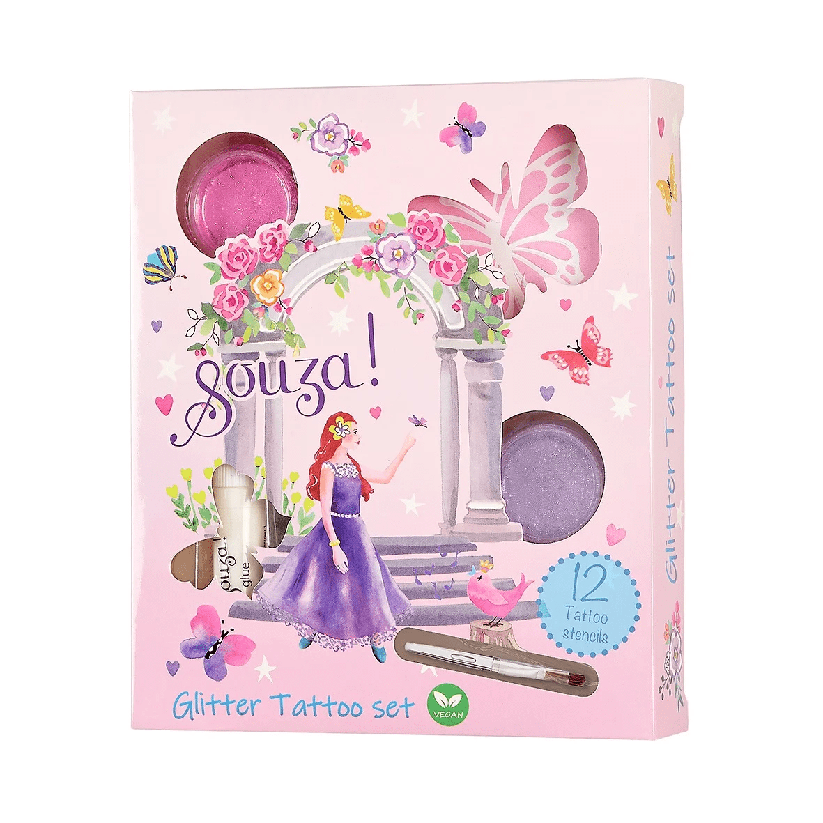 souza! glitter tattoo set prinses