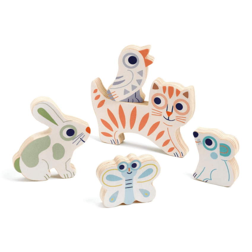 djeco legpuzzel baby dieren