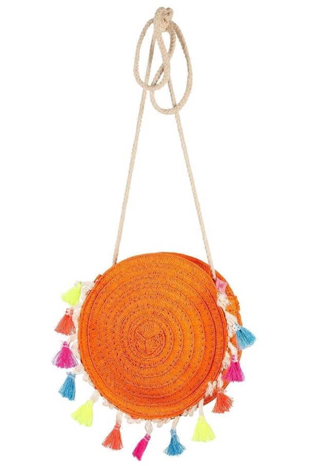 souza! tas stephany, multicolor met kwastjes