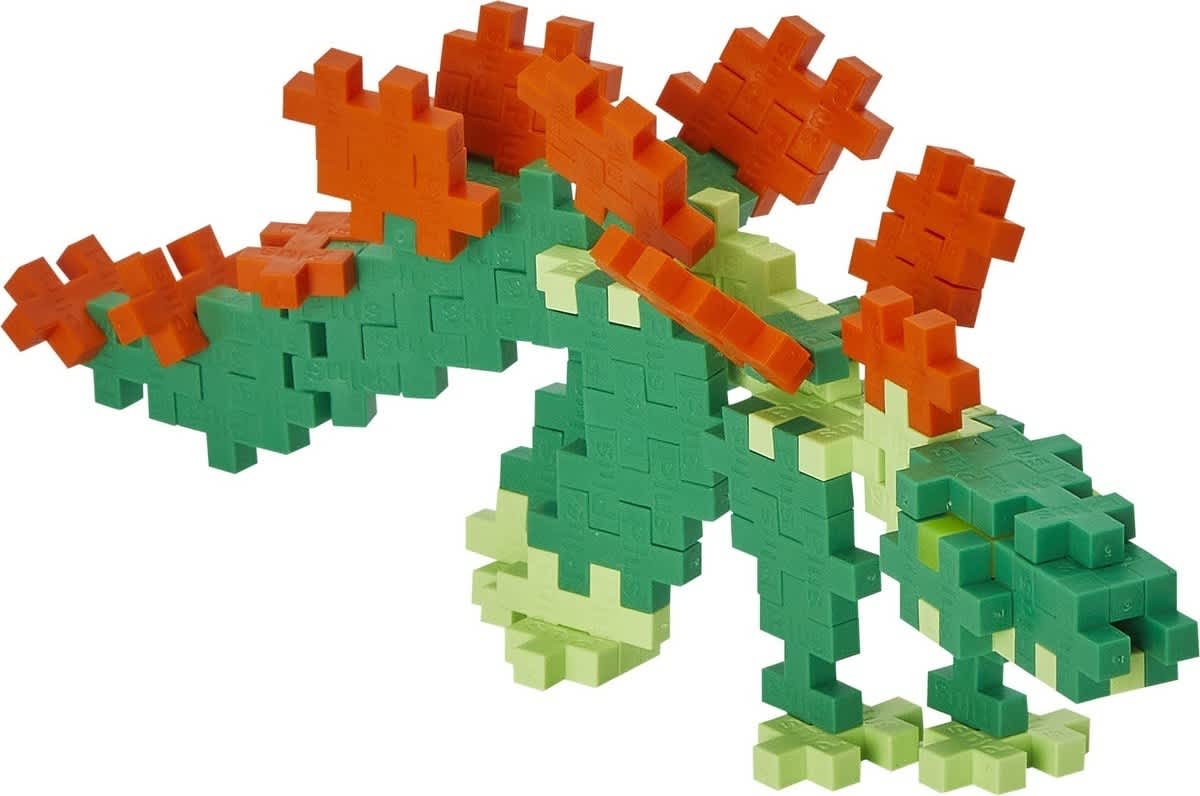 plus plus tube stegosaurus stegosaurus 100pc