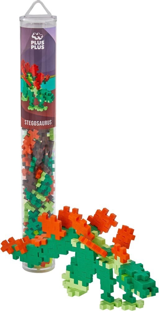 plus plus tube stegosaurus stegosaurus 100pc