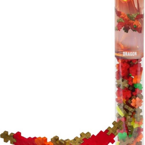 plus plus tube dragon draak 100pc
