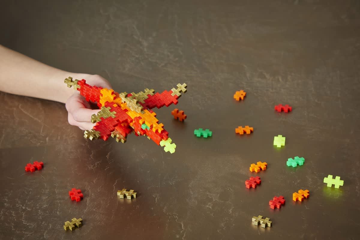 plus plus tube dragon draak 100pc