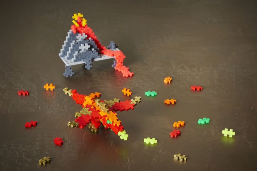 plus plus tube dragon draak 100pc