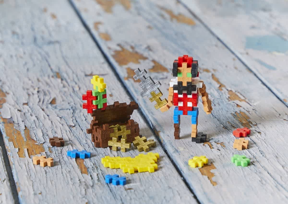 plus plus tube pirate piraat 100pc