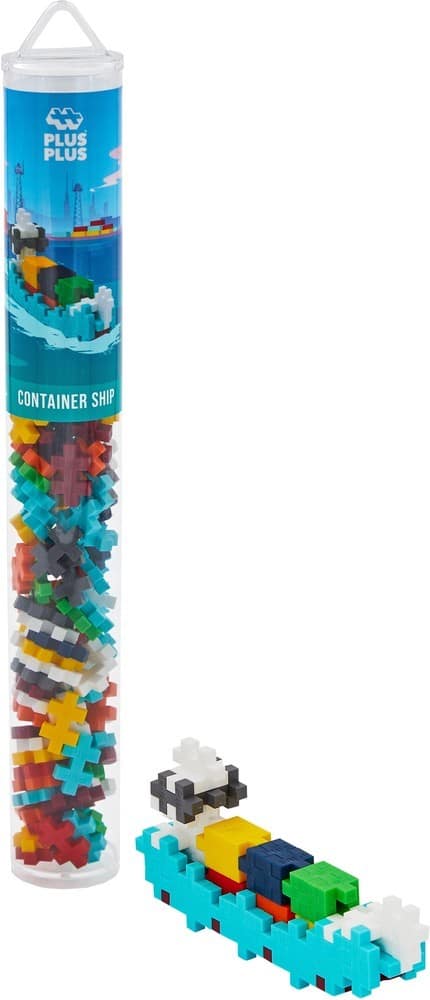 plus plus tube container ship container schip 100pc