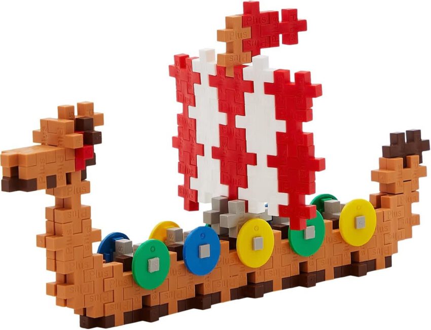 plus plus tube viking ship viking schip 100pc