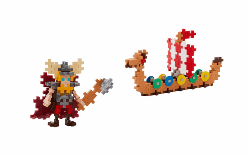 plus plus tube viking ship viking schip 100pc
