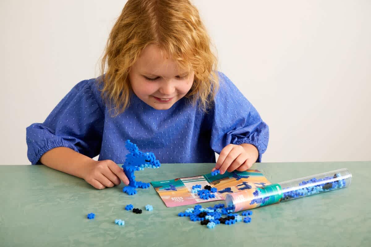 plus plus tube dolphin dolfijn 100pc