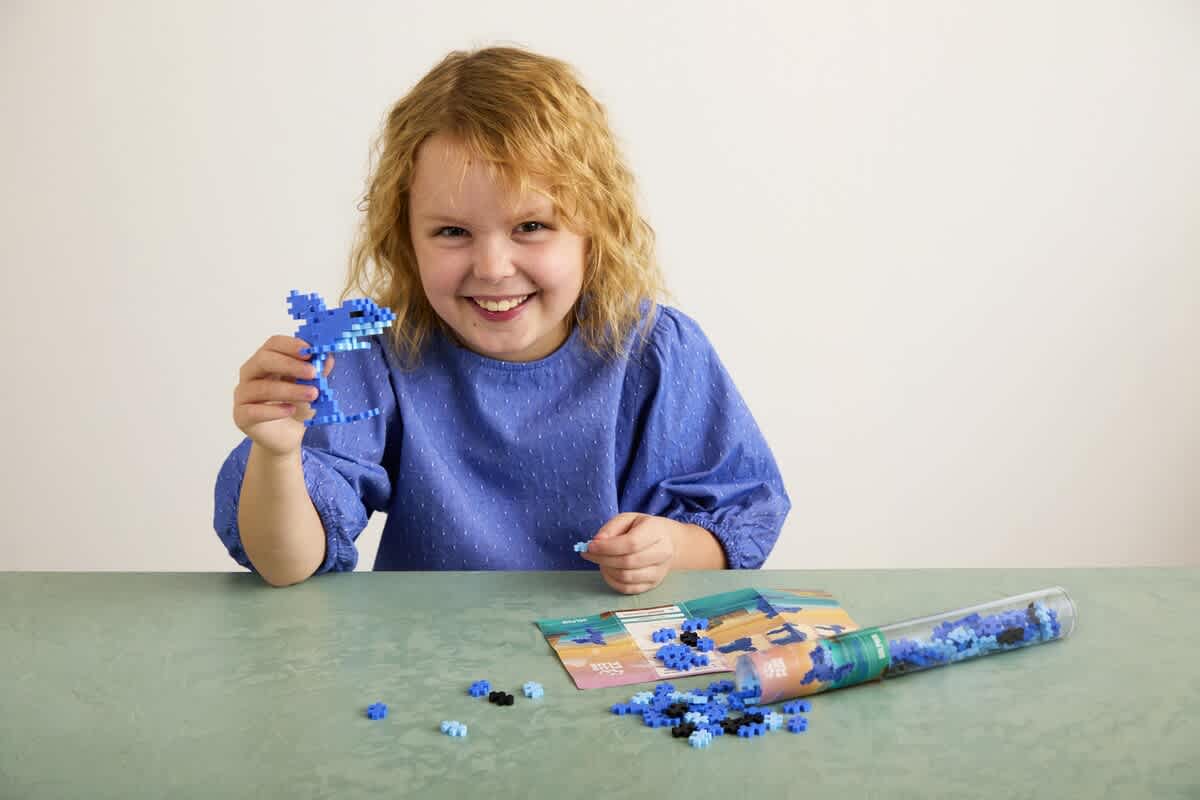 plus plus tube dolphin dolfijn 100pc