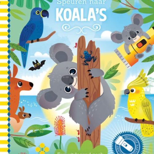 zaklampboek speuren naar koala's