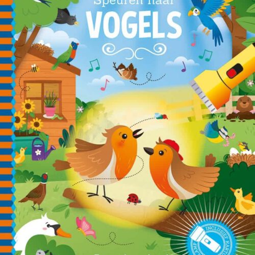 zaklampboek speuren naar vogels