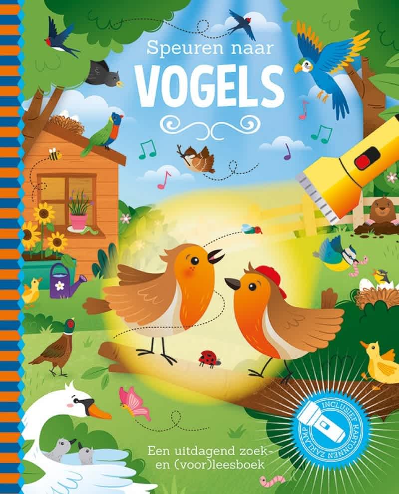 zaklampboek speuren naar vogels