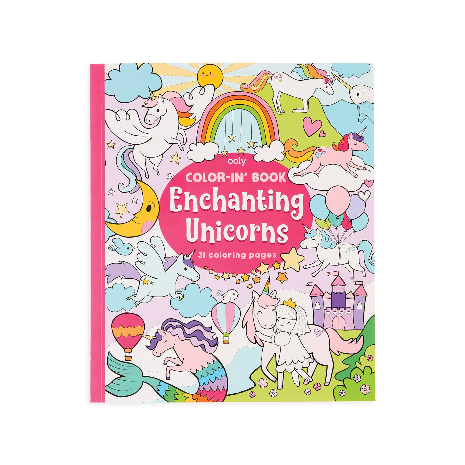 ooly coloring book enchanting unicorns