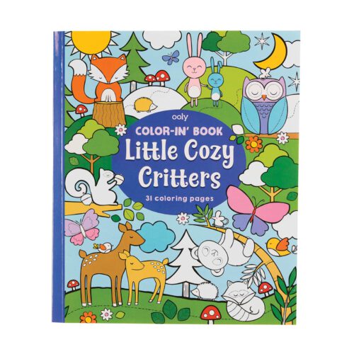 ooly coloring book little cozy critters