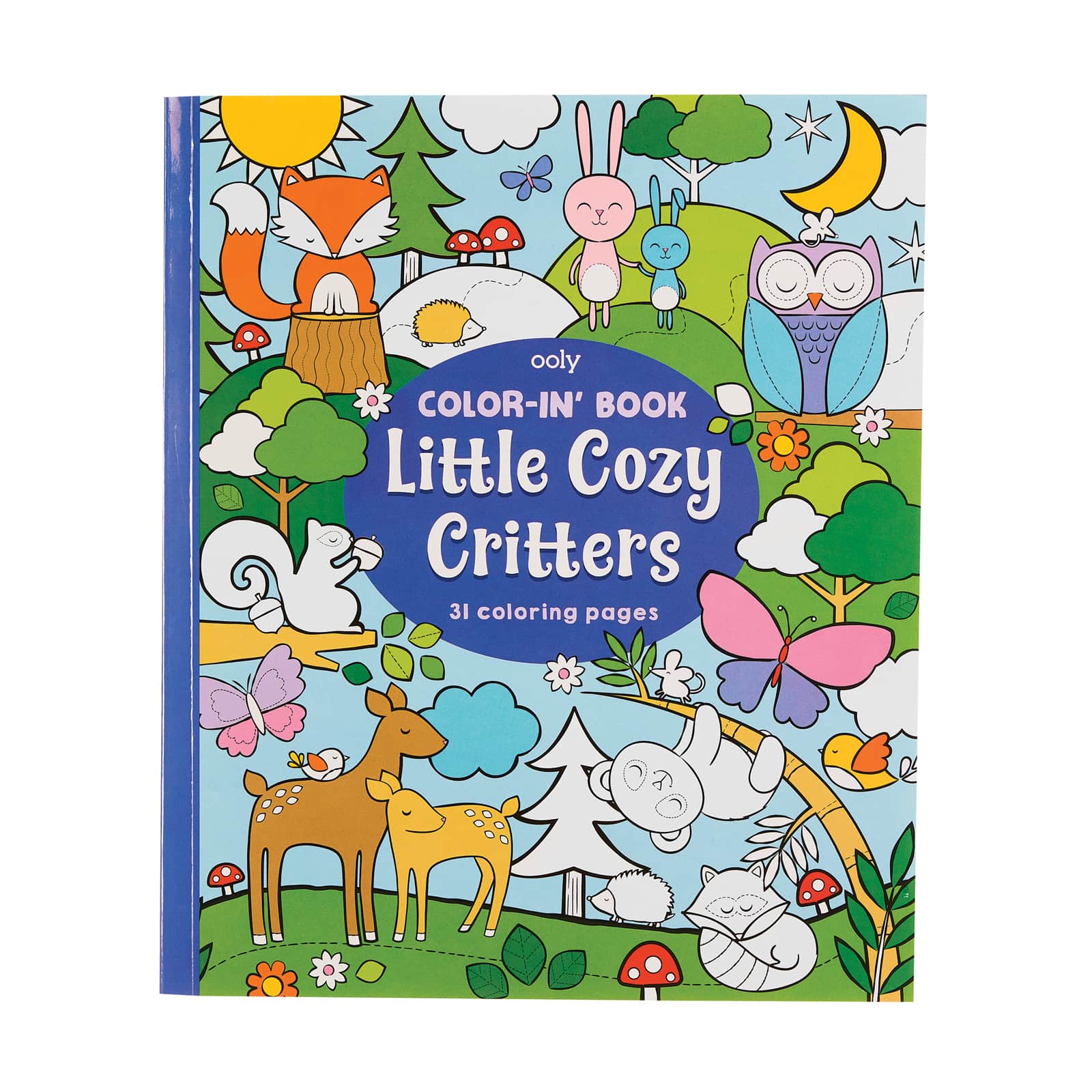ooly coloring book little cozy critters