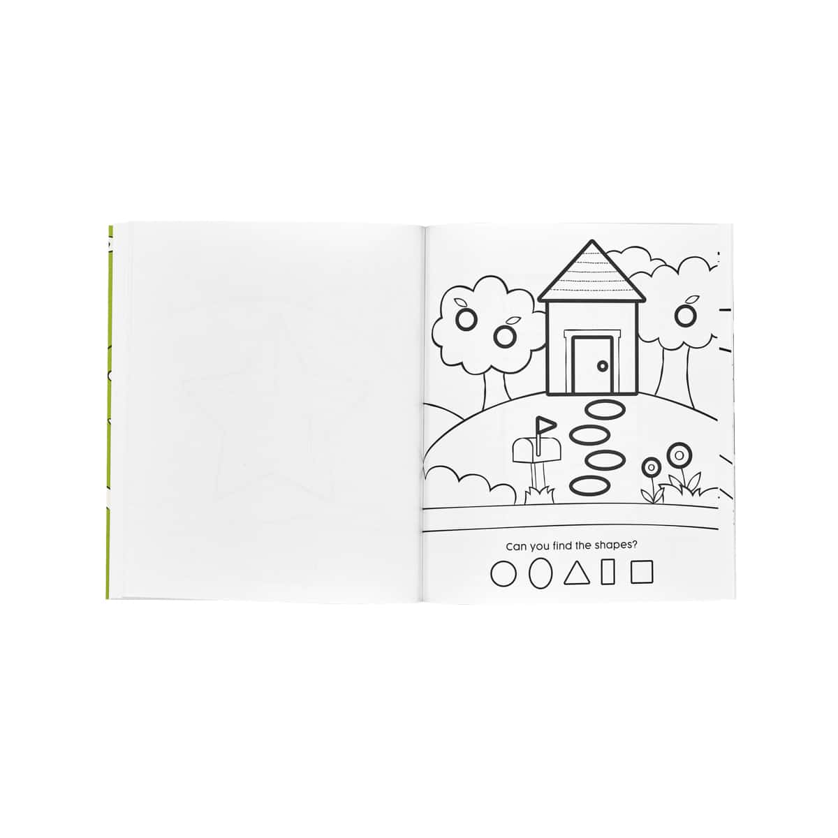 ooly toddler coloring book 123 shapes and numbers