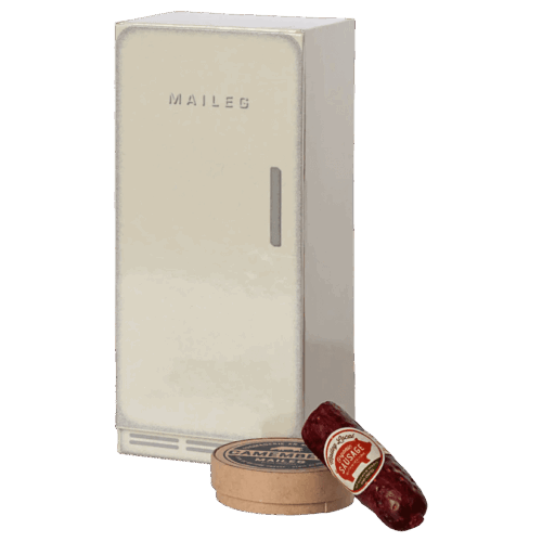 maileg cooler fridge, mouse