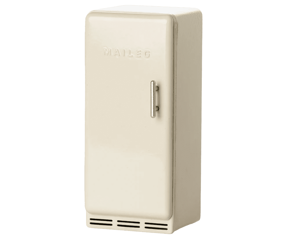 maileg fridge mouse off white 14cm