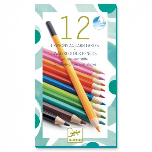 12 aquarel potloden