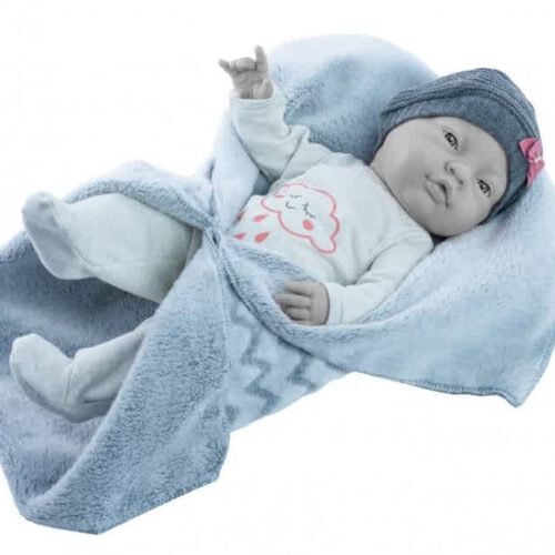 kledingset bebitos meisje met doekje 42cm