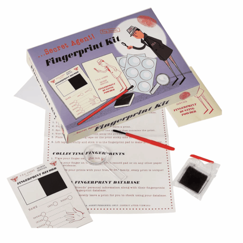 secret agent fingerprint kit