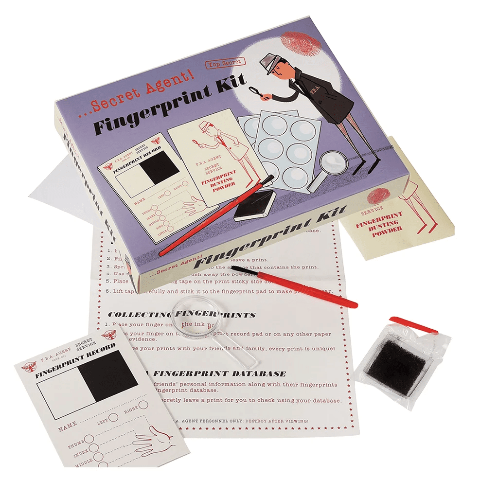 secret agent fingerprint kit