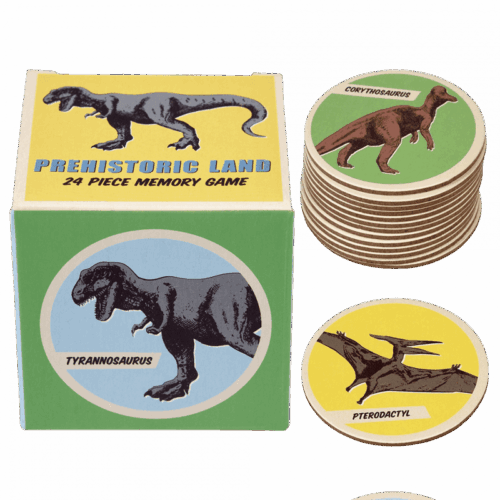 memory game prehistoric dinosaurussen