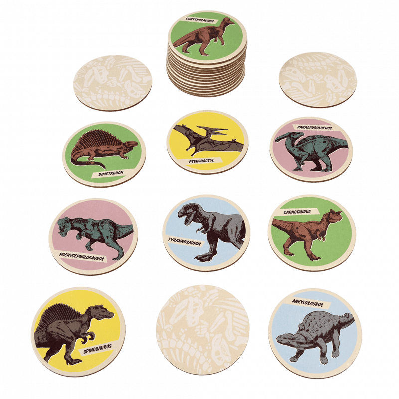 memory game prehistoric dinosaurussen