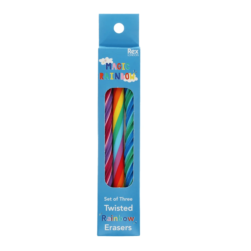 twisted rainbow erasers
