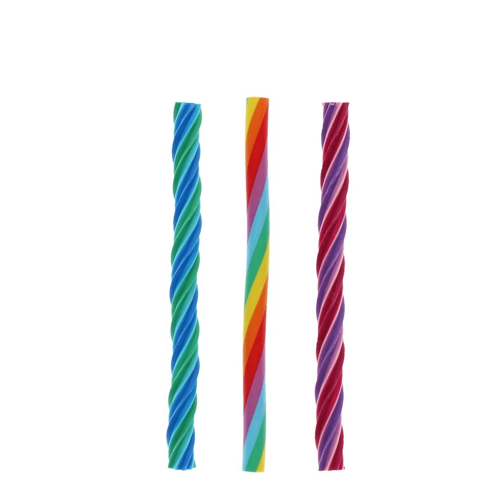 twisted rainbow erasers