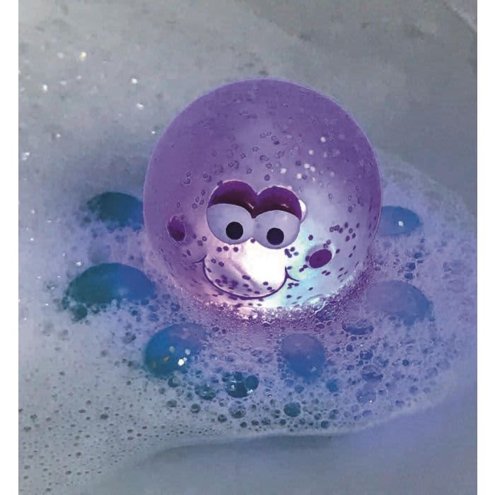 lichtgevende bad octopussen glitter 3 assorti