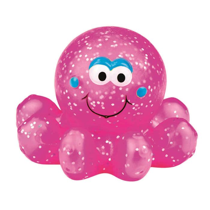 lichtgevende bad octopussen glitter 3 assorti