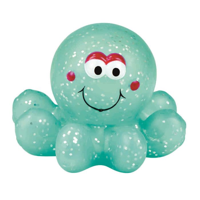 lichtgevende bad octopussen glitter 3 assorti