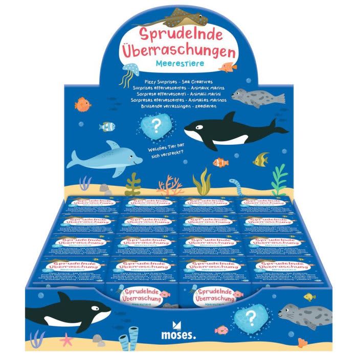 bruisbom zeedieren 4 assorti