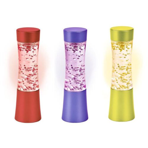 kerst glitter led lamp shake and shine