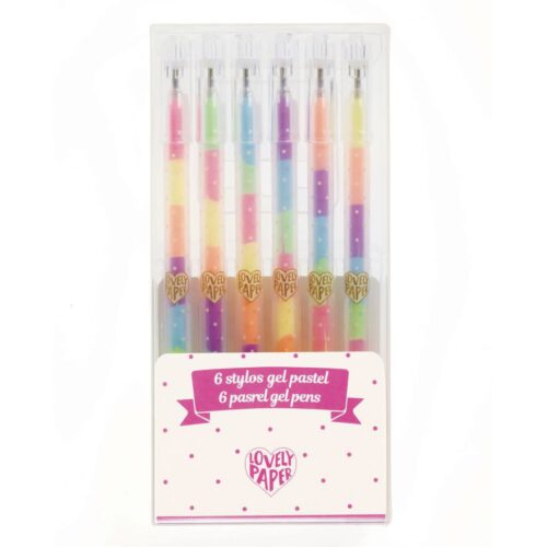 djeco gelpennen pastel 6 stuks