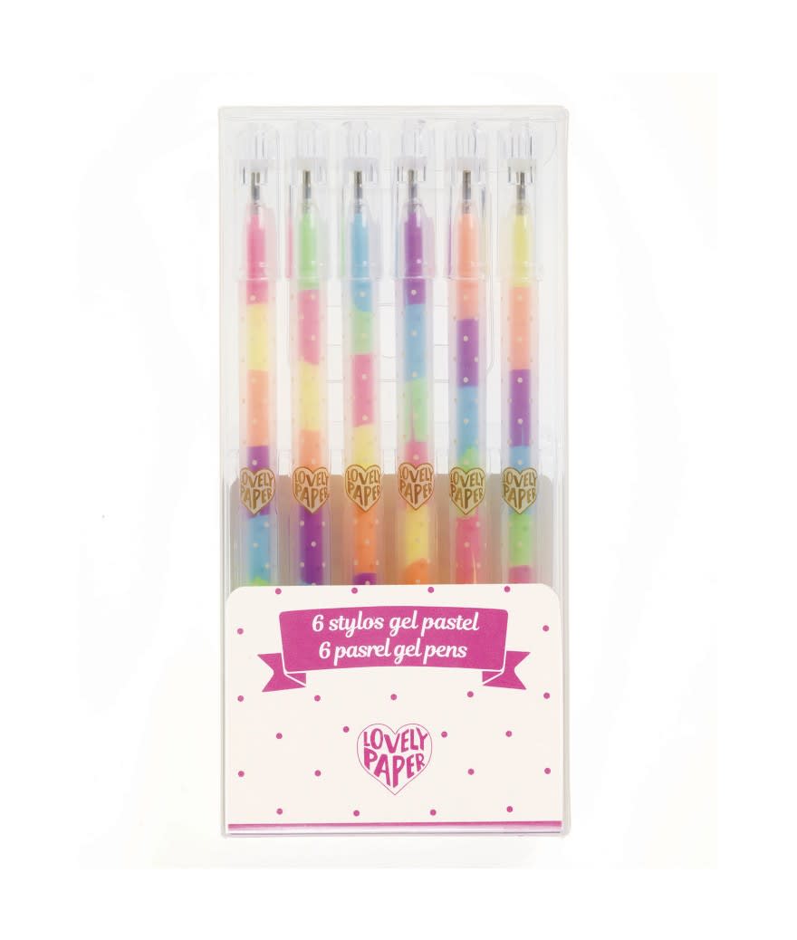 djeco gelpennen pastel 6 stuks