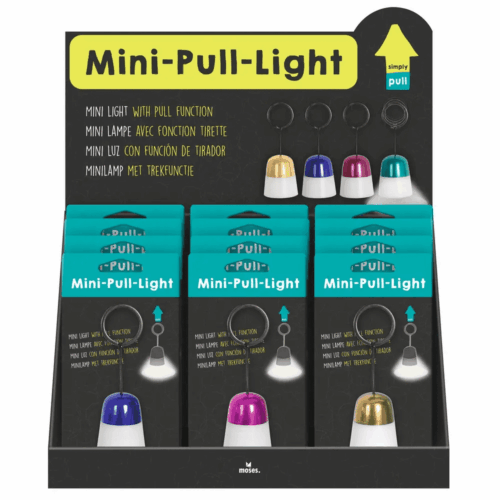 mini treklampje sleutelhanger 4 assorti